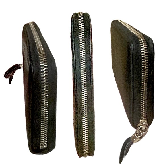 GUCCI Black Soho Leather Zip Around Wallet - Picture 4 of 6